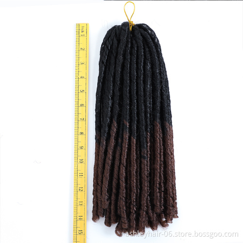 Customized Package 100% Kanekalon Synthetic Fiber Hair Soft Dread Locks
